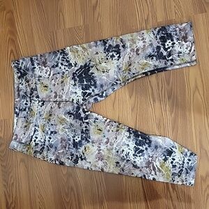 Printed Capri leggings